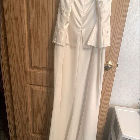NWT Women’s Karen Scott NY formal dress. Sz 12 Mother of the Bride 2 pieces. - Picture 7 of 16